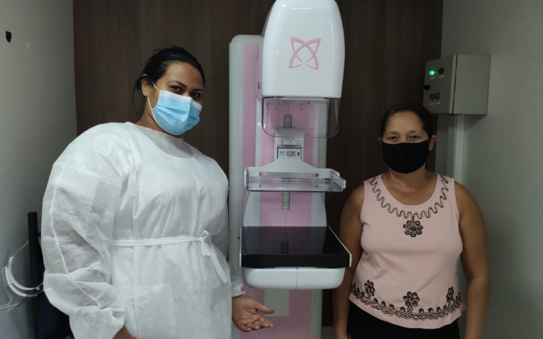 Carreta da Prevenção ao câncer de mama atende 200 mulheres em Goianápolis