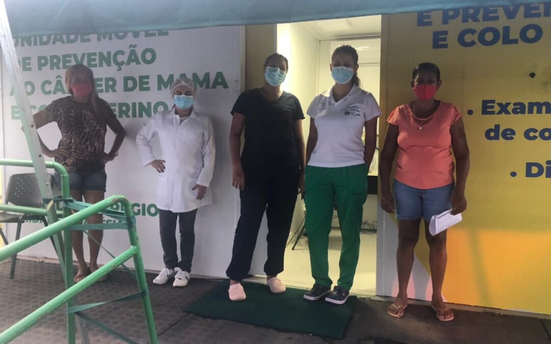 O sonho da mamografia chega a Uruaçu