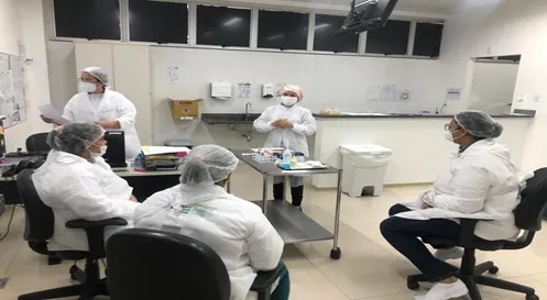 Policlínica de Goianésia treina equipe de enfermagem sobre coleta de sangue