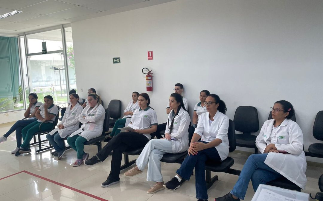 Policlínica de Goianésia discute sobre bem-estar durante a jornada de trabalho